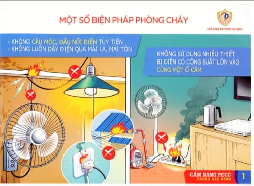 phòng chống cháy nổ trong gia đình